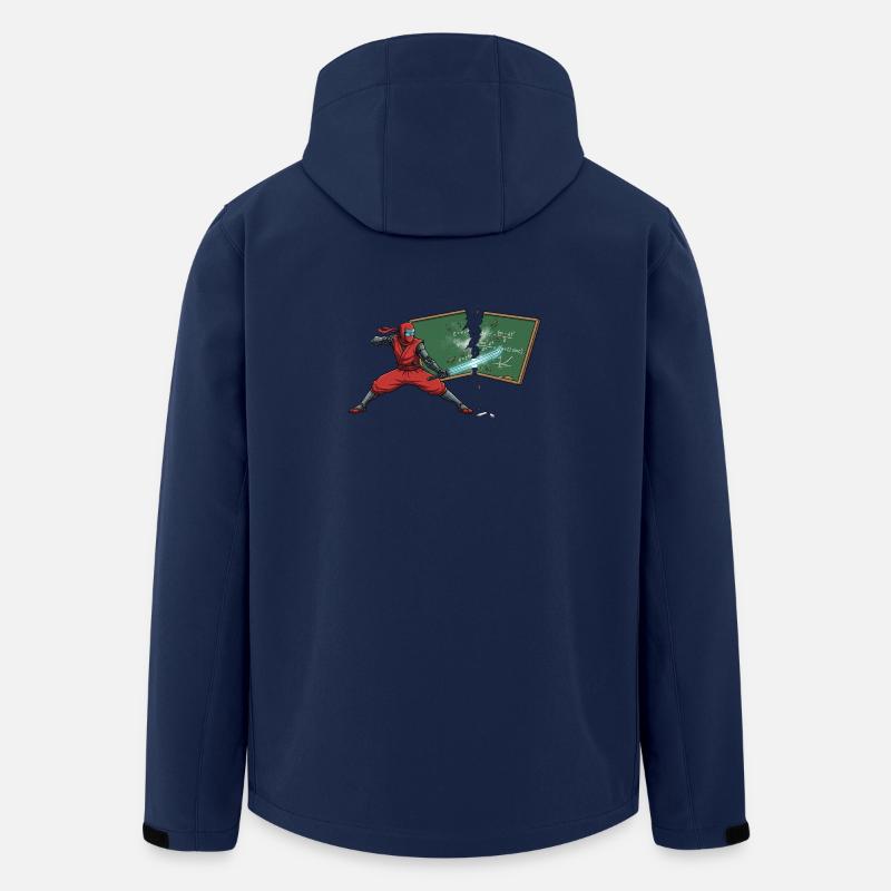 Ninja Ferien - Recycelte Männer Softshell-Jacke von Stanley/Stella - Navy
