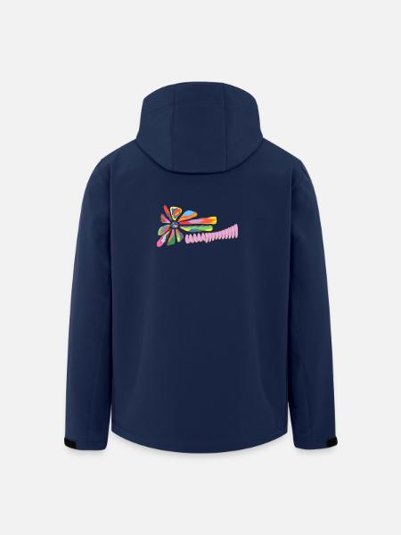 Sei schwul, sei laut - Recycelte Männer Softshell-Jacke von Stanley/Stella - Navy