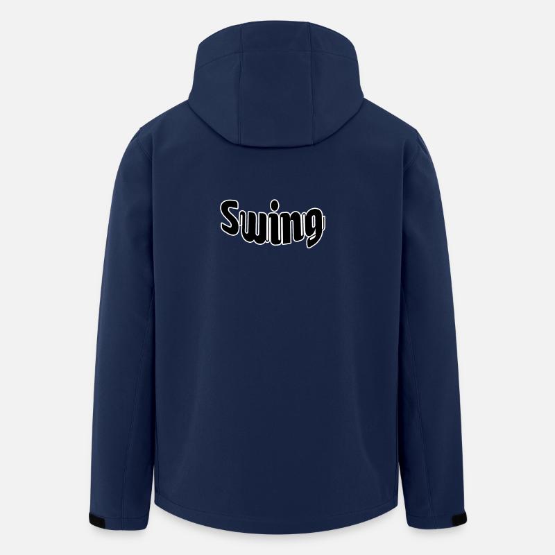 Swing - Men’s Recycled Softshell Jacket by Stanley/Stella - navy