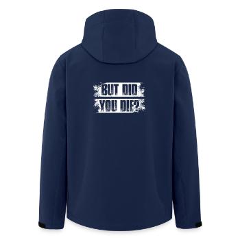 But did you die? Physiotherapie Physiotherapeut - Recycelte Männer Softshell-Jacke von Stanley/Stella - Navy - Hinten - AI Model Male 185 light (185cm)