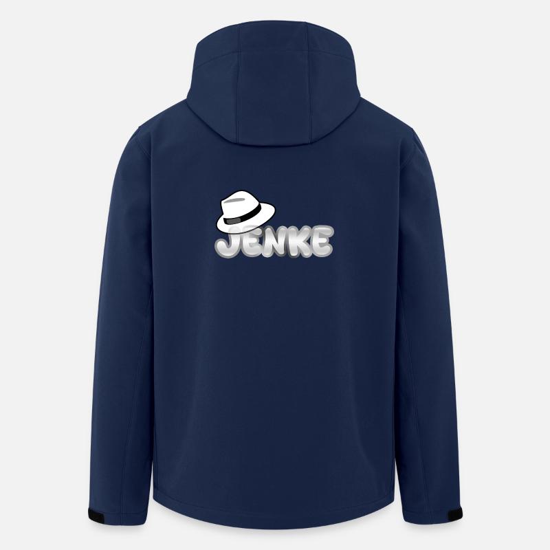 Jenke as a first name - Men’s Recycled Softshell Jacket by Stanley/Stella - navy