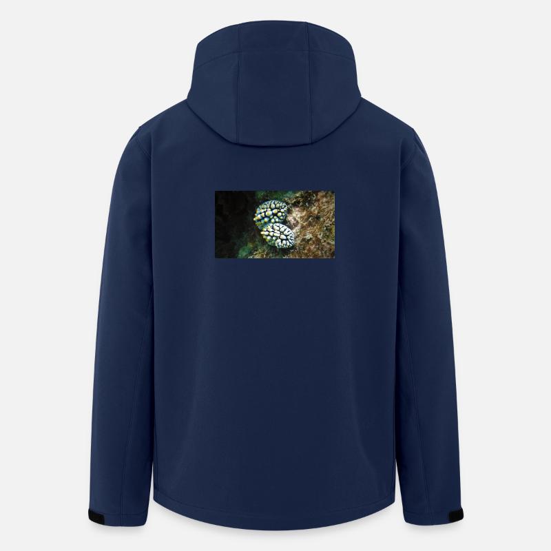 NACKTSCHNECKE - Recycelte Männer Softshell-Jacke von Stanley/Stella - Navy