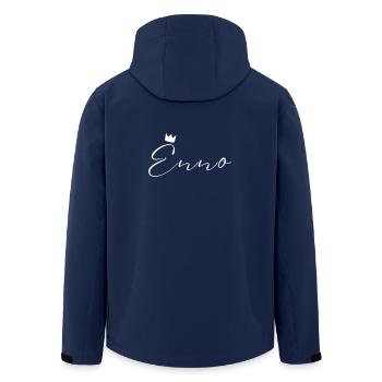 Enno Name König T-Shirt Geschenk Männer - Recycelte Männer Softshell-Jacke von Stanley/Stella - Navy - Hinten - AI Model Male 185 light (185cm)