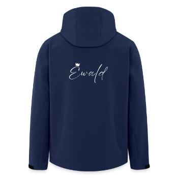 Ewald Name König T-Shirt Geschenk Männer - Recycelte Männer Softshell-Jacke von Stanley/Stella - Navy - Hinten - AI Model Male 185 light (185cm)