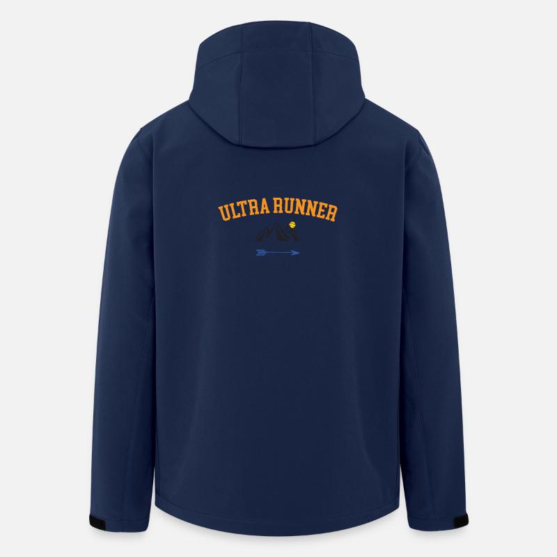 Ultra Runner - Recycelte Männer Softshell-Jacke von Stanley/Stella - Navy