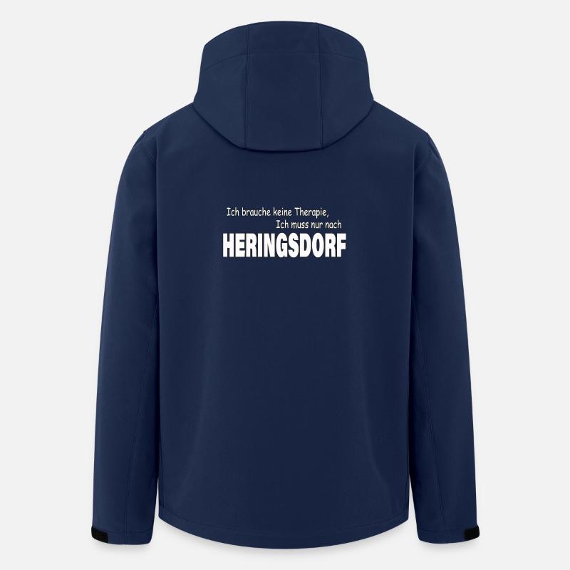 Therapy HERINGSDORF - Men’s Recycled Softshell Jacket by Stanley/Stella - navy