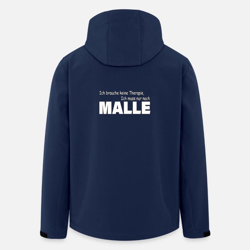 Therapie MALLE - Recycelte Männer Softshell-Jacke von Stanley/Stella - Navy