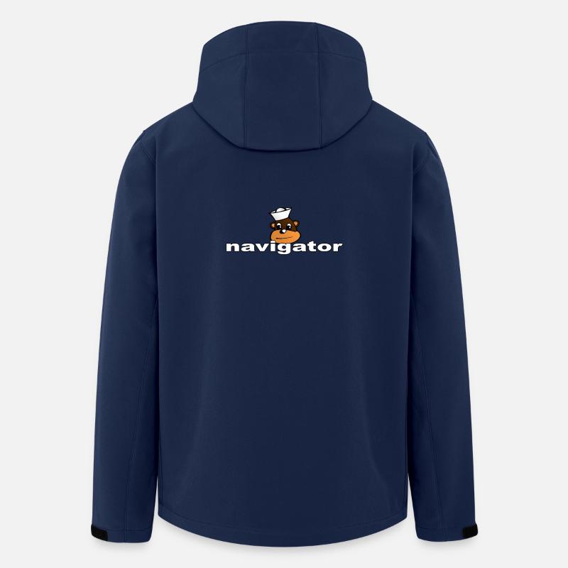NAVIGATOR - Recycelte Männer Softshell-Jacke von Stanley/Stella - Navy