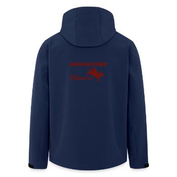 AVENTURE DE RODEO - Veste softshell homme en polyester recyclé Stanley/Stella - marine - Dos - AI Model Male 185 light (185cm)