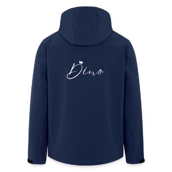 Dino Name König T-Shirt Geschenk Männer - Recycelte Männer Softshell-Jacke von Stanley/Stella - Navy - Hinten - AI Model Male 185 light (185cm)