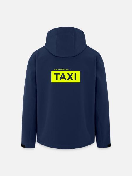 nimm einfach ein taxi - Recycelte Männer Softshell-Jacke von Stanley/Stella - Navy