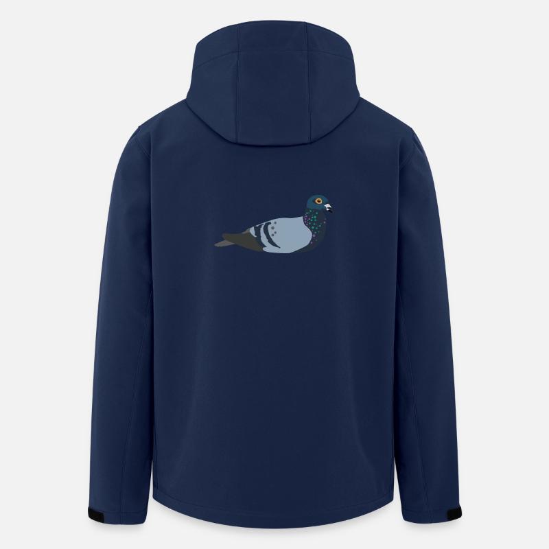 Taube  - Recycelte Männer Softshell-Jacke von Stanley/Stella - Navy