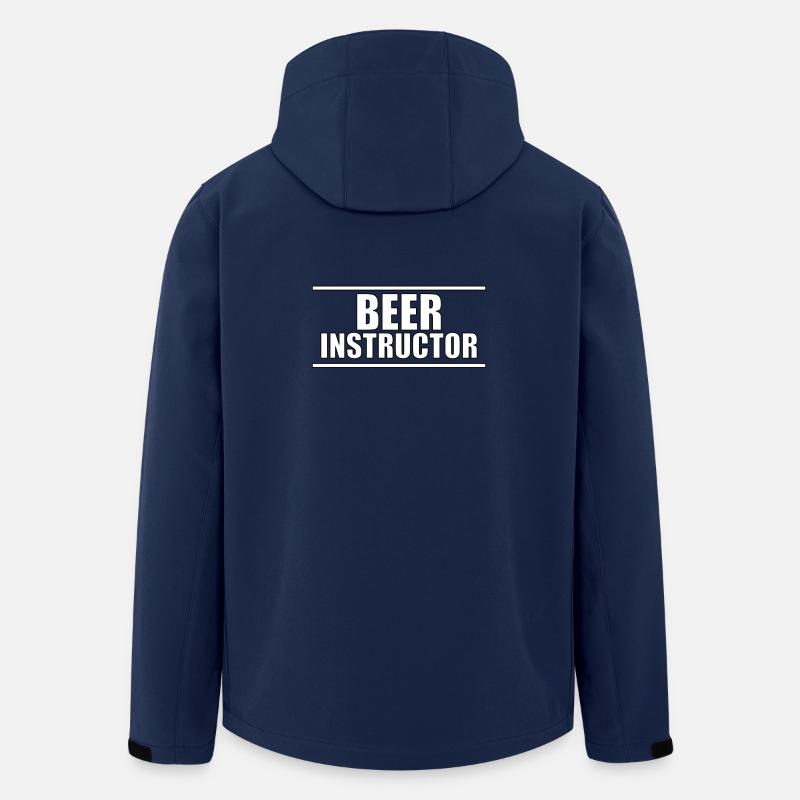 Beer instructor - Recycelte Männer Softshell-Jacke von Stanley/Stella - Navy