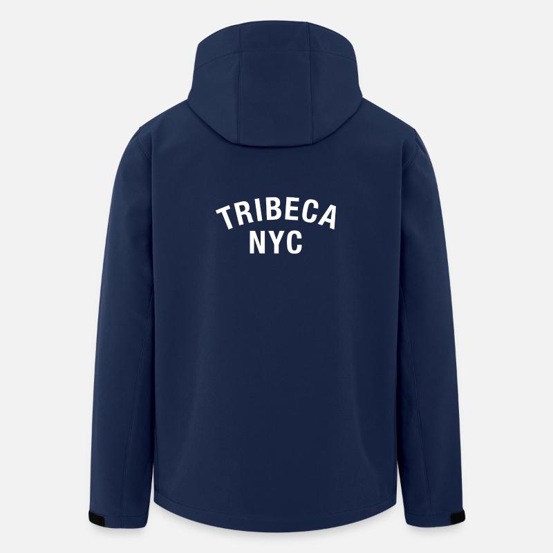 Tribeca, New York - Veste softshell homme en polyester recyclé Stanley/Stella - marine