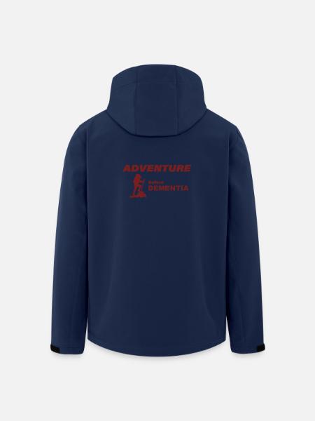 AVENTURE D’ESCALADE - Veste softshell homme en polyester recyclé Stanley/Stella - marine