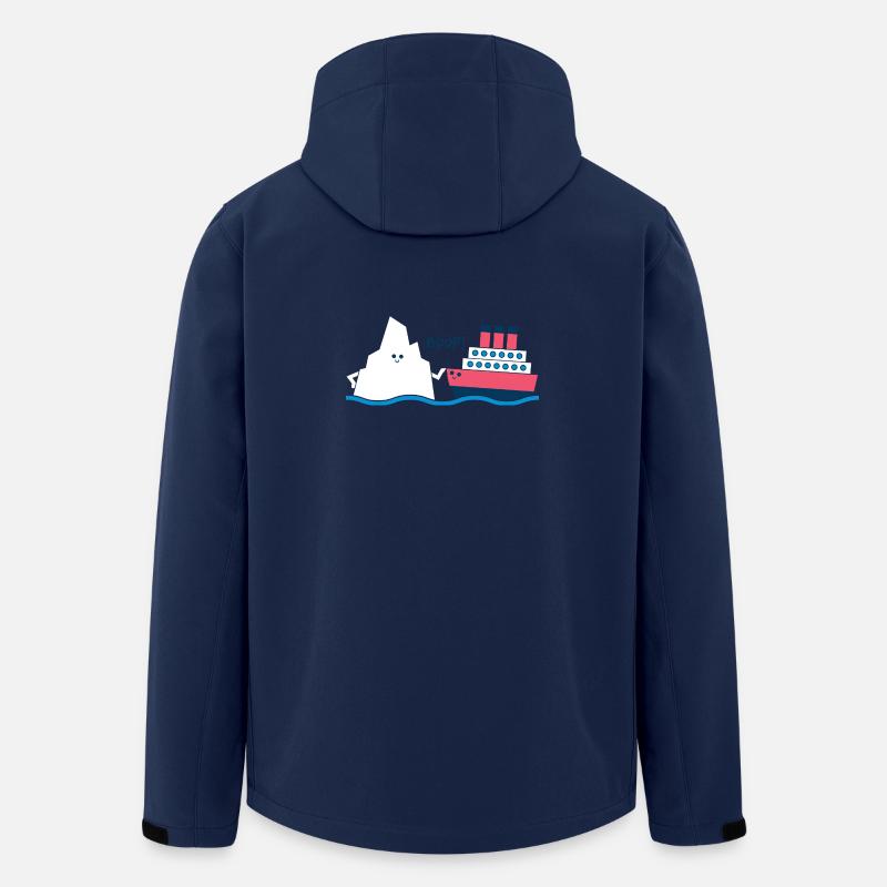 Boop T-Shirt - Recycelte Männer Softshell-Jacke von Stanley/Stella - Navy