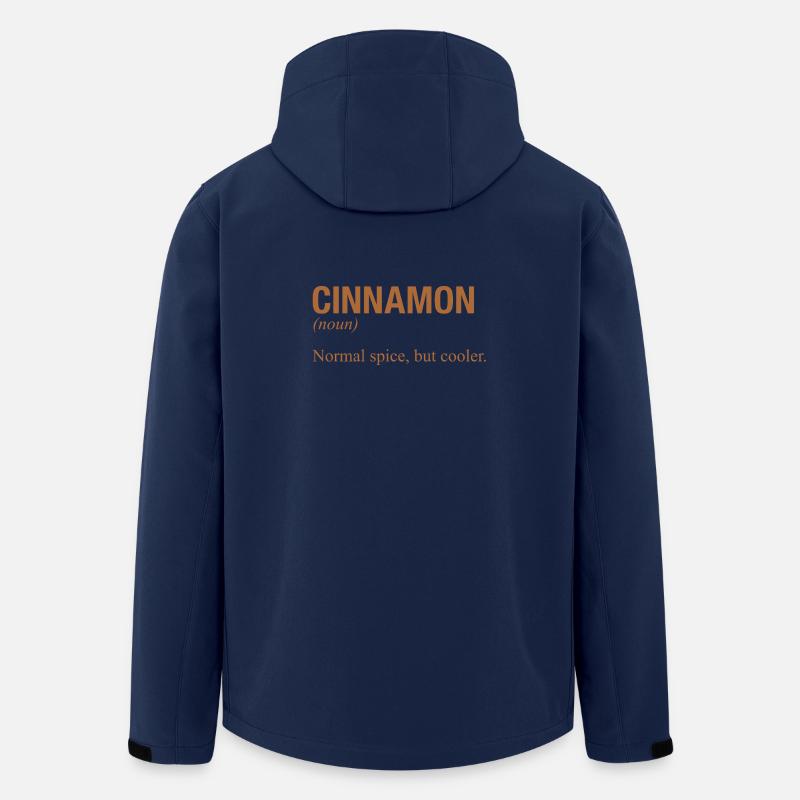 CINNAMON Zimt - Men’s Recycled Softshell Jacket by Stanley/Stella - navy