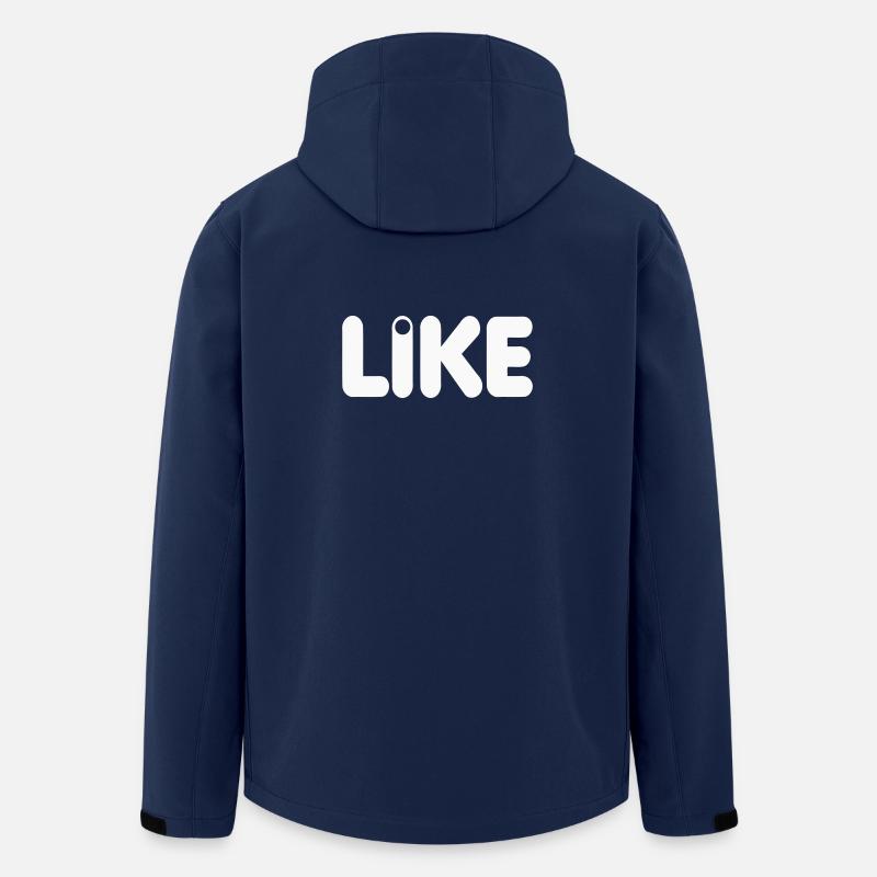LIKE - Recycelte Männer Softshell-Jacke von Stanley/Stella - Navy