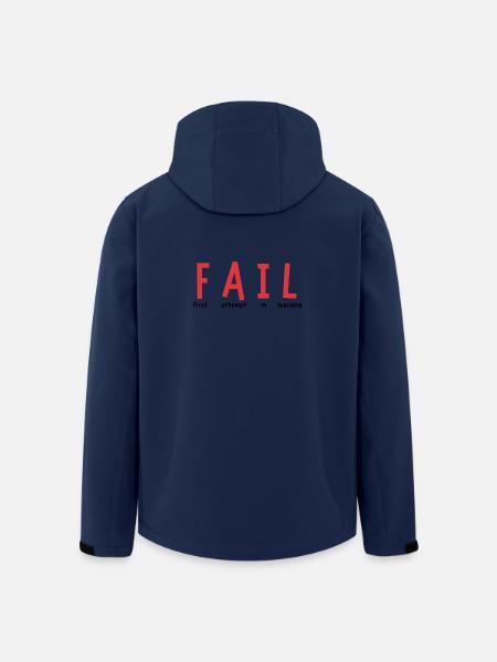 FAIL – Lernchance statt Niederlage - Men’s Recycled Softshell Jacket by Stanley/Stella - navy
