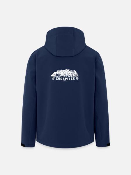 Zugspitze - Recycelte Männer Softshell-Jacke von Stanley/Stella - Navy