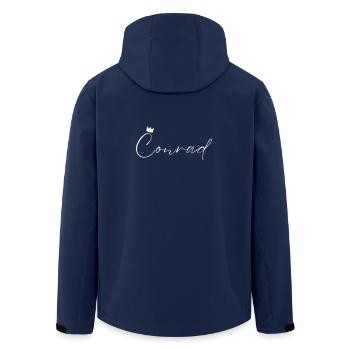 Conrad Name König T-Shirt Geschenk Männer - Recycelte Männer Softshell-Jacke von Stanley/Stella - Navy - Hinten - AI Model Male 185 light (185cm)