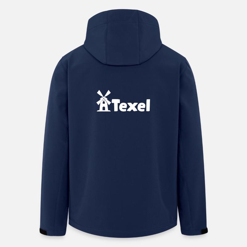 Texel windmill - Men’s Recycled Softshell Jacket by Stanley/Stella - navy