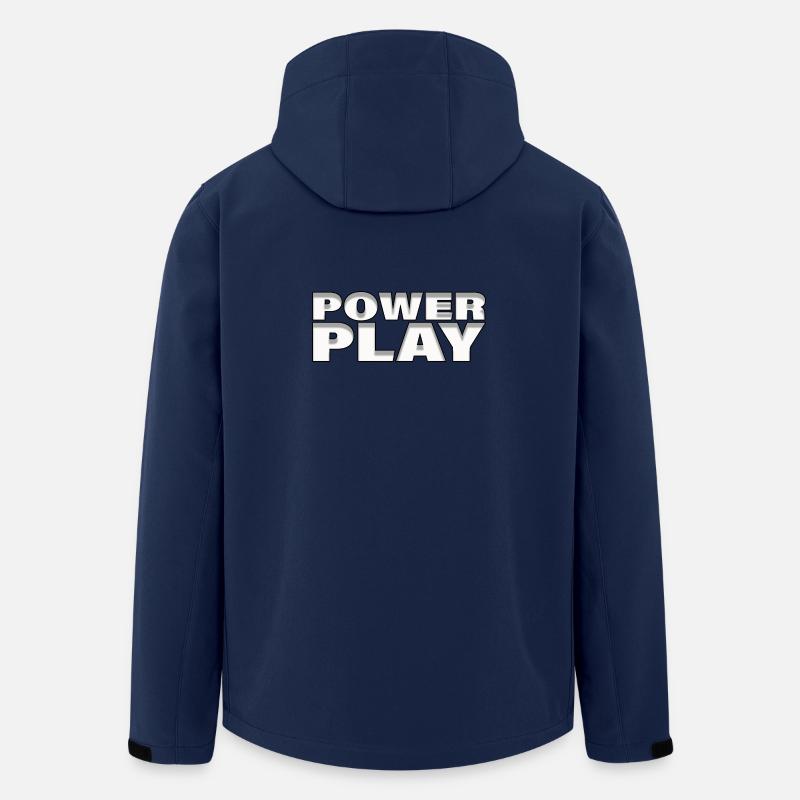 POWER PLAY - Recycelte Männer Softshell-Jacke von Stanley/Stella - Navy