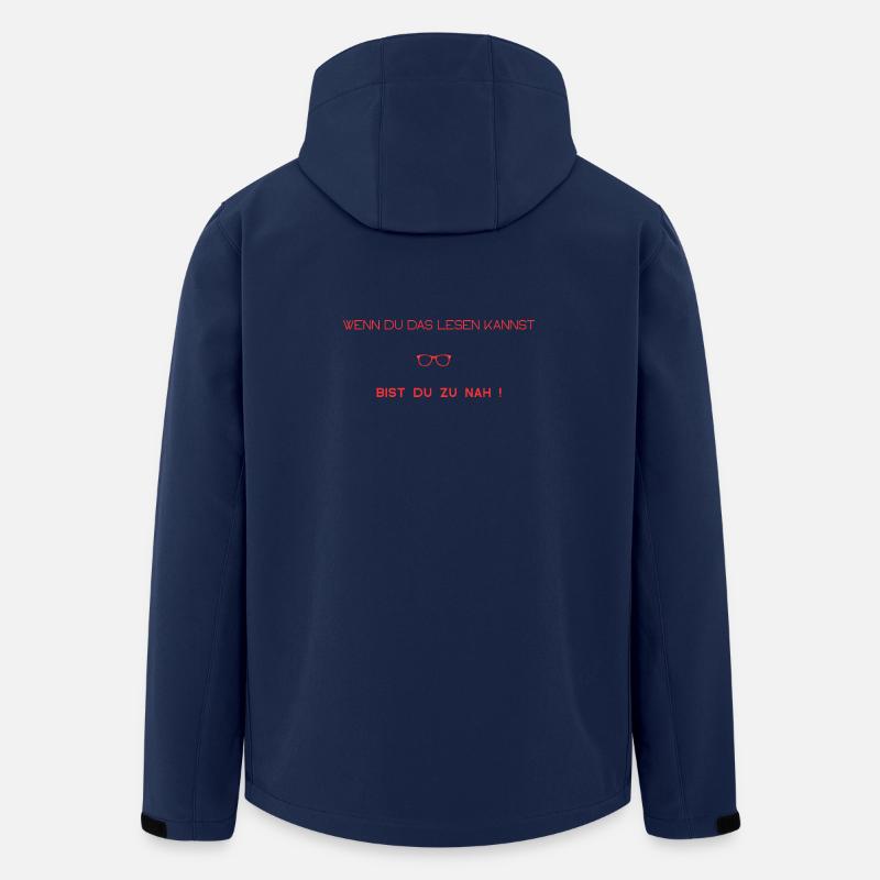 LIEBEVOLL Nähe - Recycelte Männer Softshell-Jacke von Stanley/Stella - Navy
