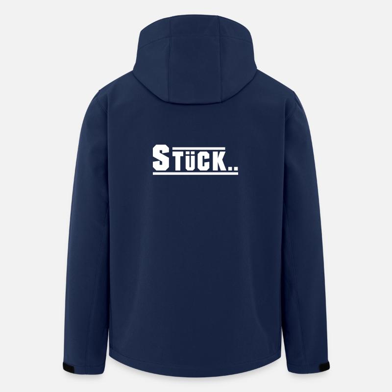 Stück Design - Recycelte Männer Softshell-Jacke von Stanley/Stella - Navy