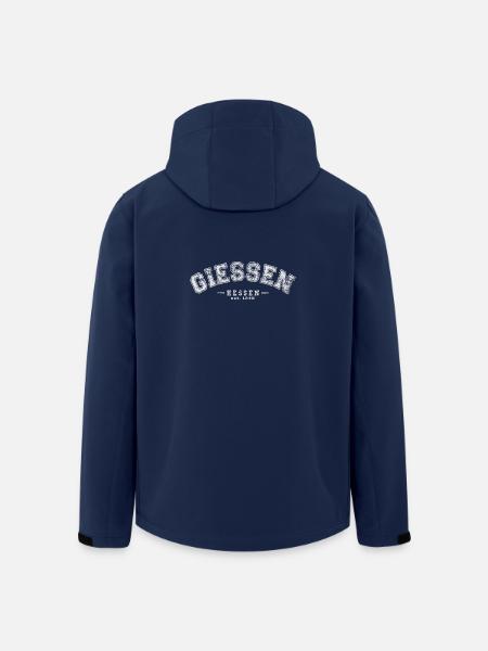 Giessen - Recycelte Männer Softshell-Jacke von Stanley/Stella - Navy