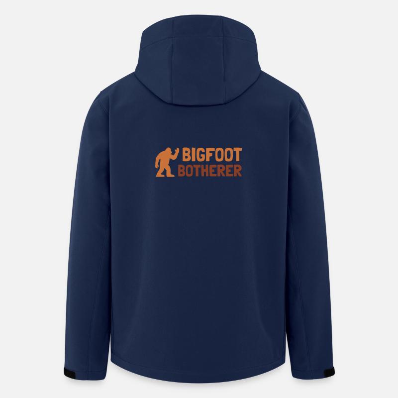 Bigfoot-Störer – Bigfoot- und Kryptidengläubige - Recycelte Männer Softshell-Jacke von Stanley/Stella - Navy