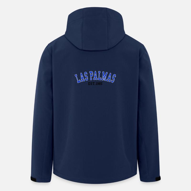 Las Palmas Est. 1985 - Men’s Recycled Softshell Jacket by Stanley/Stella - navy