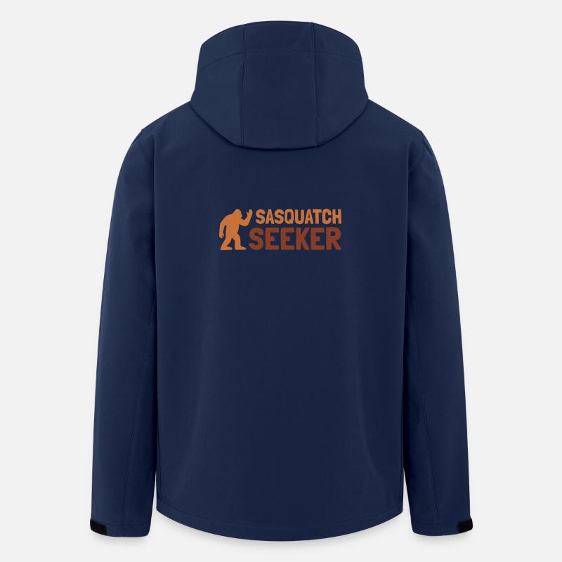 Sasquatch-Sucher – Kryptid- und Sasquatch-Liebhaber - Recycelte Männer Softshell-Jacke von Stanley/Stella - Navy