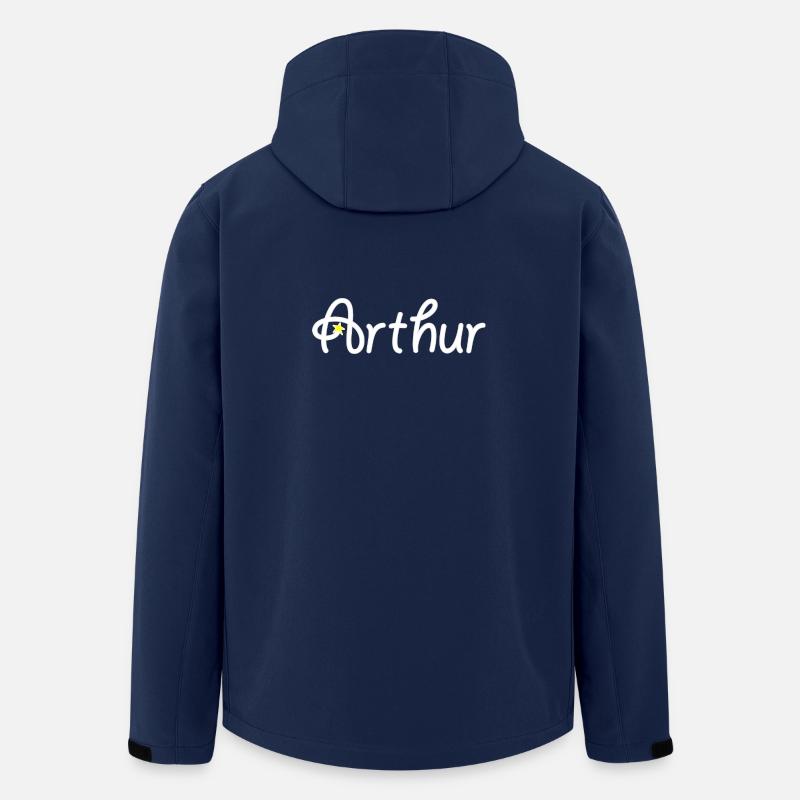 Arthur. - Recycelte Männer Softshell-Jacke von Stanley/Stella - Navy