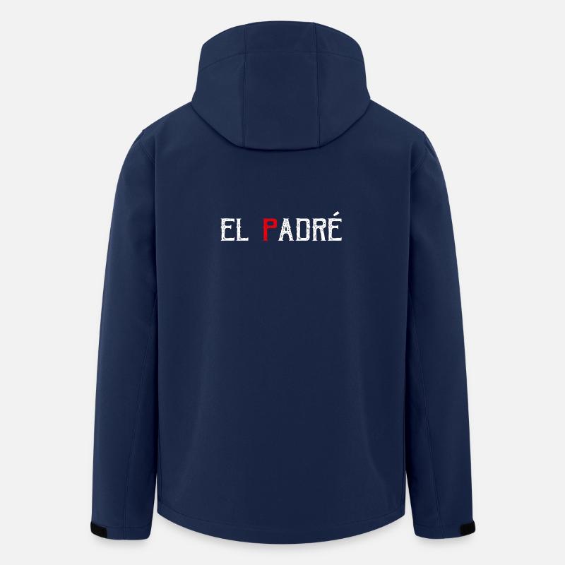El padré - Veste softshell homme en polyester recyclé Stanley/Stella - marine