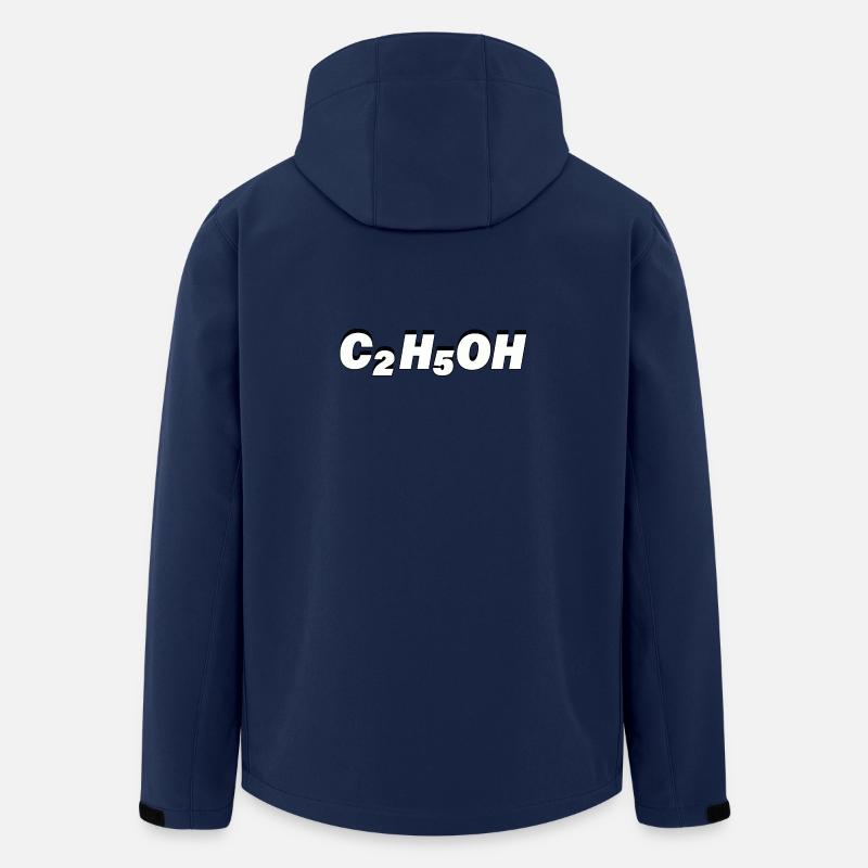 C2H5OH - Veste softshell homme en polyester recyclé Stanley/Stella - marine