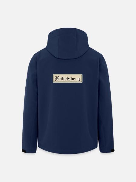 BABELSBERG - Recycelte Männer Softshell-Jacke von Stanley/Stella - Navy