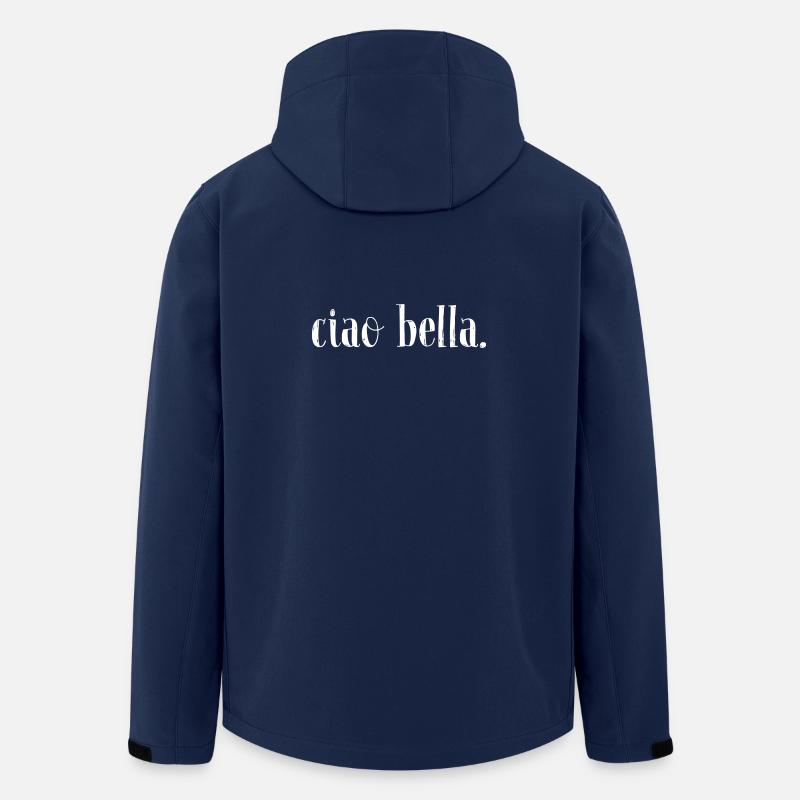 ciao bella - Recycelte Männer Softshell-Jacke von Stanley/Stella - Navy