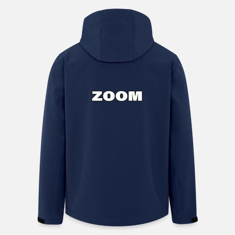 ZOOM - Recycelte Männer Softshell-Jacke von Stanley/Stella - Navy