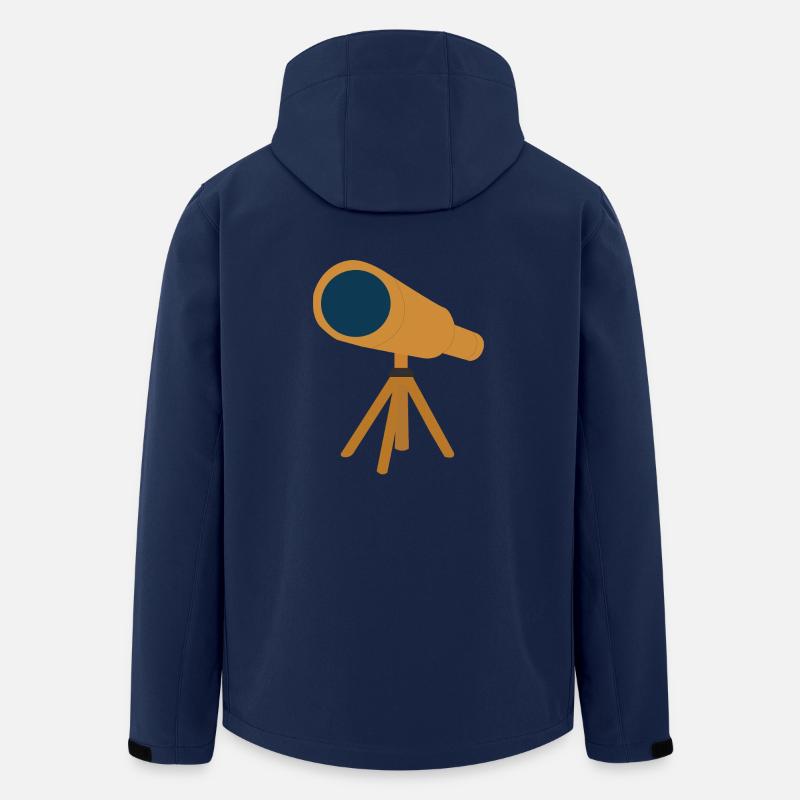 Teleskop - Recycelte Männer Softshell-Jacke von Stanley/Stella - Navy