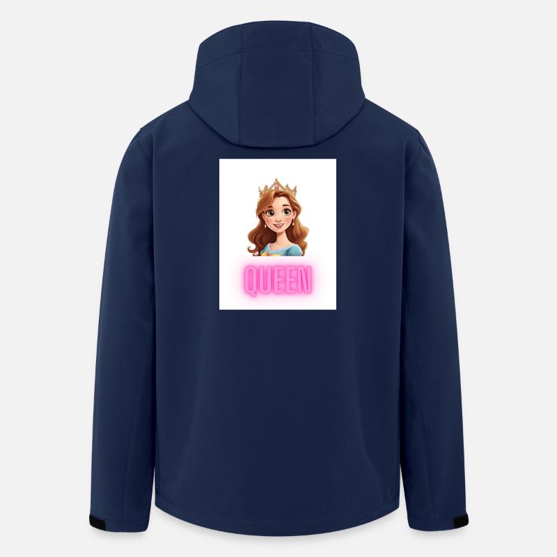 Queen - Recycelte Männer Softshell-Jacke von Stanley/Stella - Navy