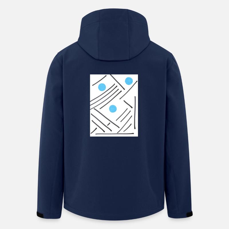 Lee - Recycelte Männer Softshell-Jacke von Stanley/Stella - Navy