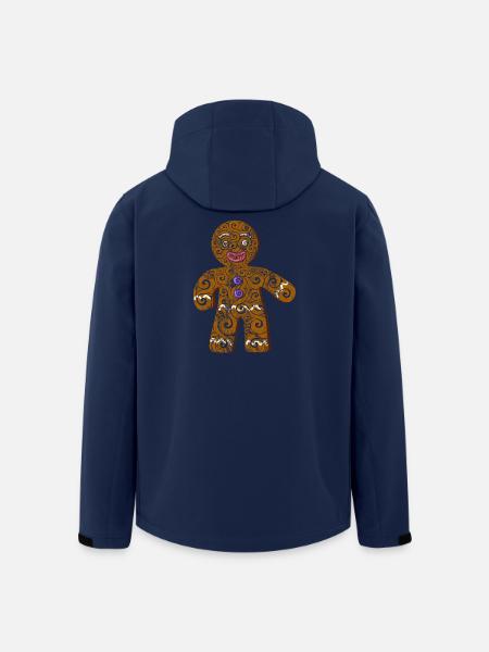 Keks - Recycelte Männer Softshell-Jacke von Stanley/Stella - Navy