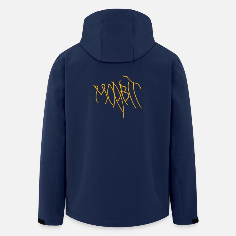 Berlin Moabit Hoodie - Recycelte Männer Softshell-Jacke von Stanley/Stella - Navy