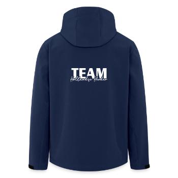 ÉQUIPE HOLLANDSE HERDER Chiens Chien Wilsigns IGP - Veste softshell homme en polyester recyclé Stanley/Stella - marine - Dos - AI Model Male 185 light (185cm)