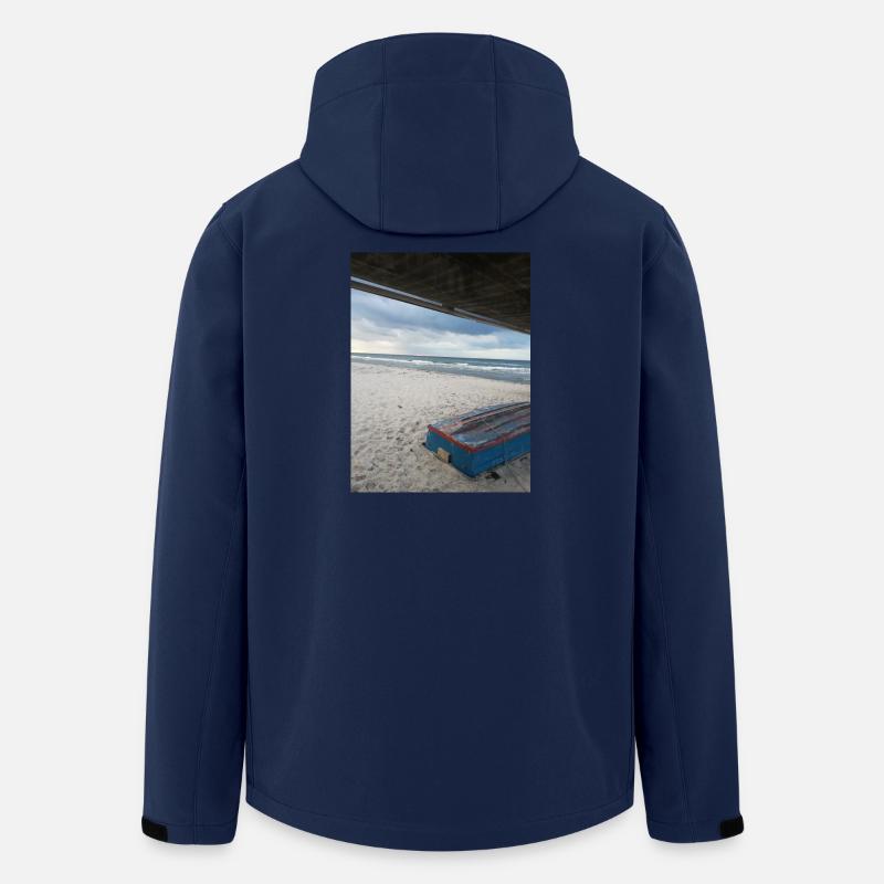 chillen an der Ostsee - Recycelte Männer Softshell-Jacke von Stanley/Stella - Navy