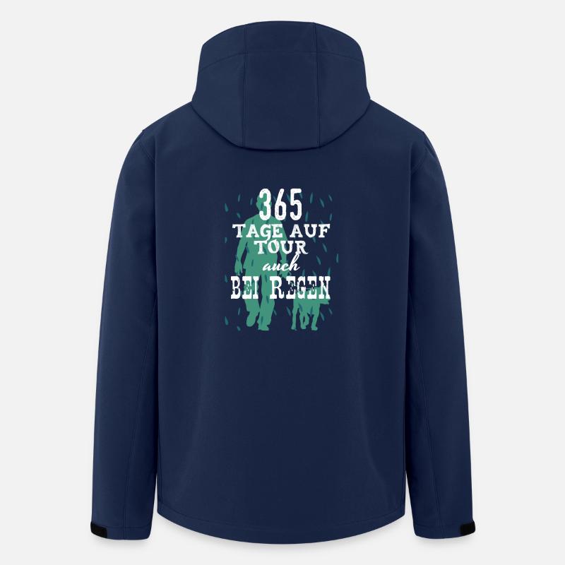 365 jours - Veste softshell homme en polyester recyclé Stanley/Stella - marine