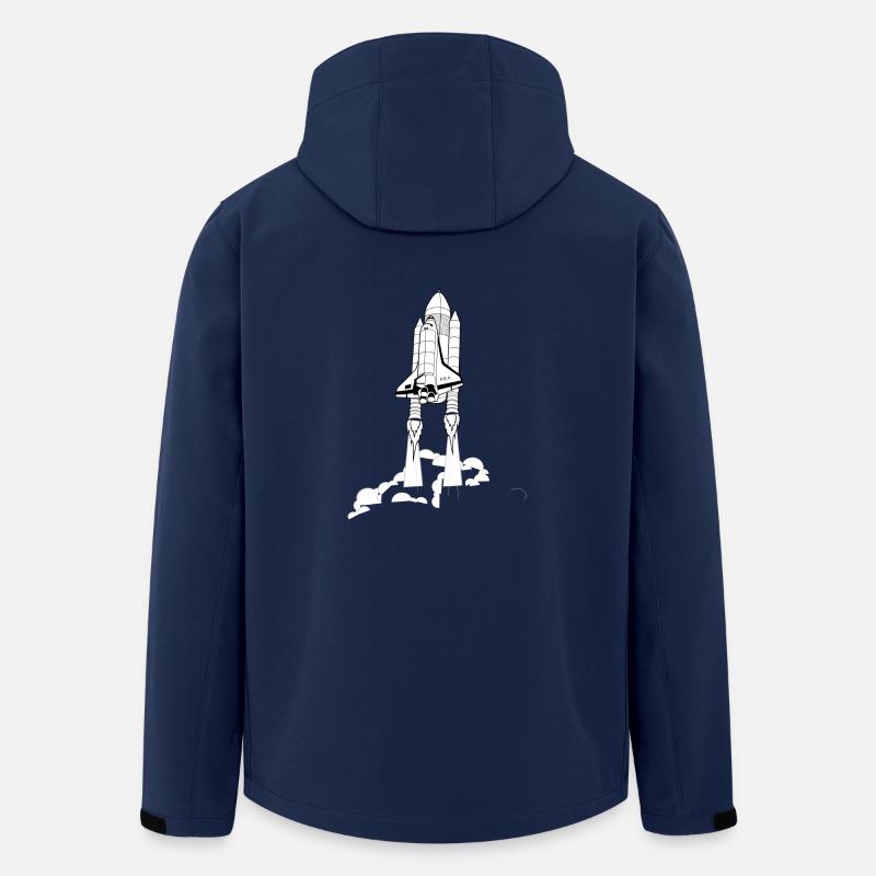 rocket - Men’s Recycled Softshell Jacket by Stanley/Stella - navy