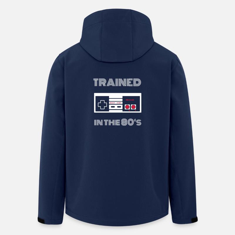 NES 80 - Veste softshell homme en polyester recyclé Stanley/Stella - marine
