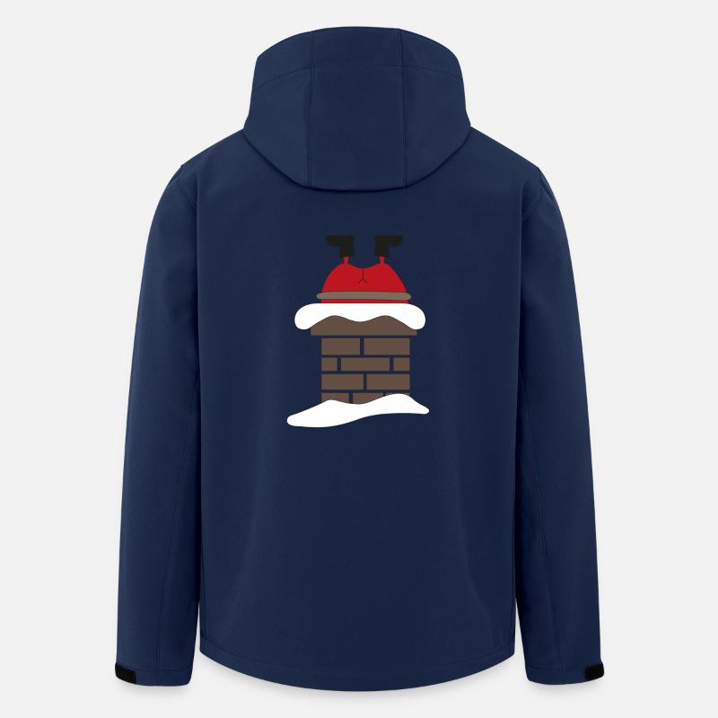 weihnachten - Recycelte Männer Softshell-Jacke von Stanley/Stella - Navy